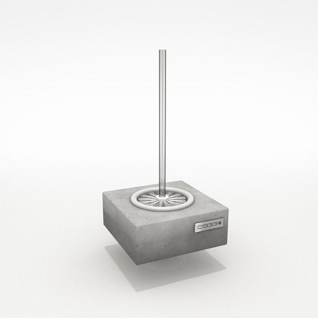 CO33 Ершик для унитаза настенный из бетона Balneos Blb2 - Вид №1