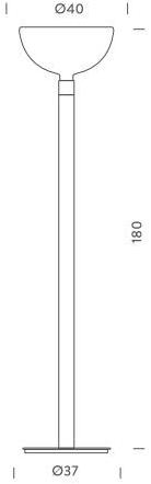 NEMO Торшер из металла и стекла sun-id-1474363 - Вид №4