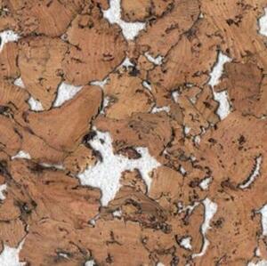 Пробка CorkStyle Wall design Monte White (Гладкая) 600х300 мм.