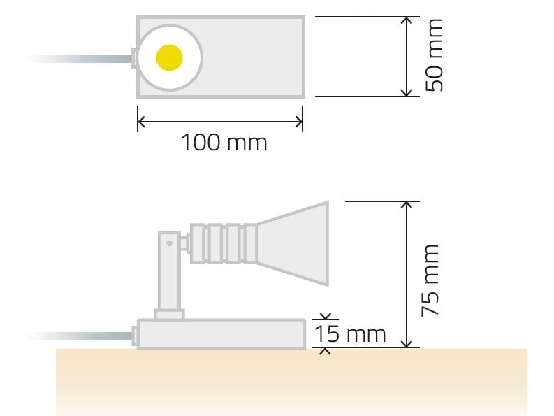 Латунь ручной работы светодиодные настольные лампы TEKNI-LED COB ARCH-00006747 - Вид №4