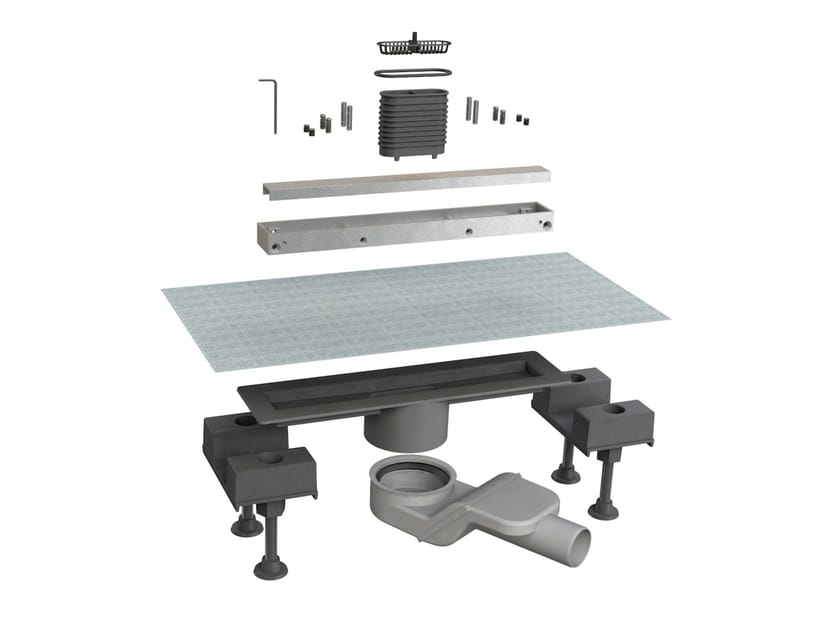 Алюминиевый слив для душа Bonomini Canalissima ARCH-00141232