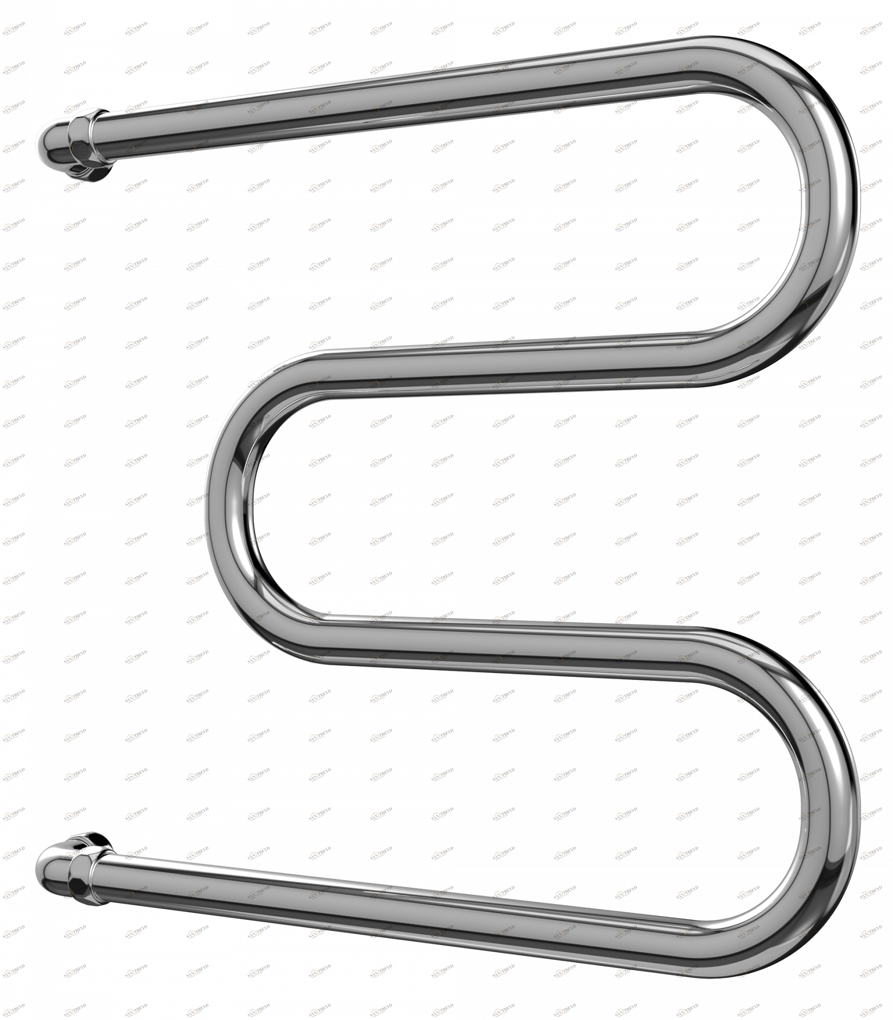 4620768888168 ЭКОНОМ Эконом М-обр AISI 32х2 600х400 Полотенцесушитель TERMINUS Нержавеющая сталь