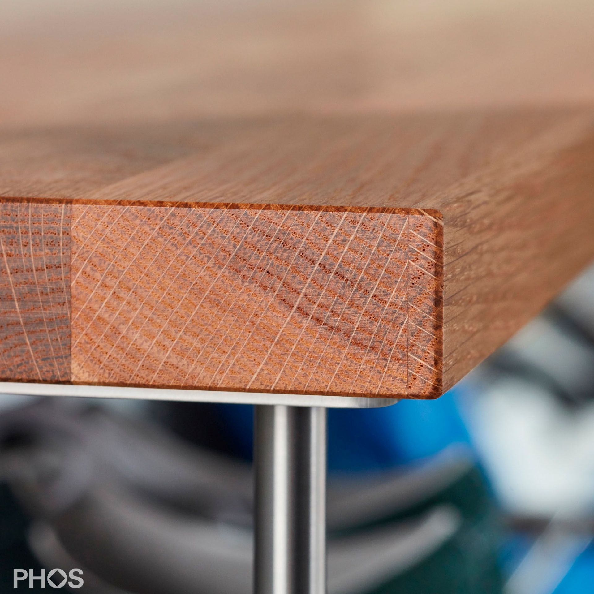 SBS1200-5-Eiche Сервант с дубовыми полками, 2 секции, 5 уровней, ширина 125 см PHOS  - Вид №1