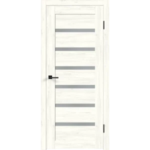 Комплект двери Кельн остекленная 80x200 см HardFlex цвет сосна арктическая без доборов