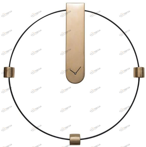 Tonin Casa Настенные металлические часы  T7950 