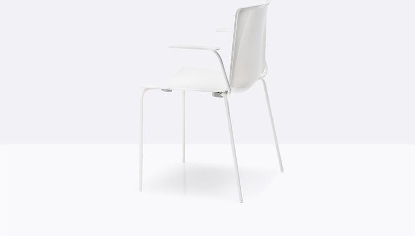 Pedrali Штабелируемый пластиковый стул для ресторана с подлокотниками Tweet sun-id-1386547 - Вид №11