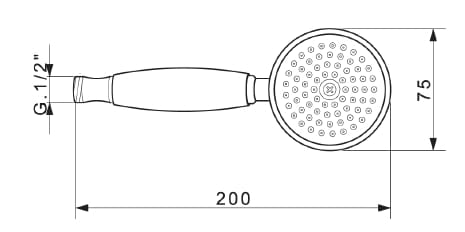 Ручной душ Gaia Mobili RG821B - RG821L - RG821R ARCH-00087100 - Вид №3