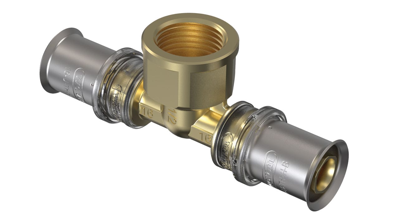 Латунный тройник WAVIN ITALIA TIGRIS M5 ARCH-00137218 - Вид №1