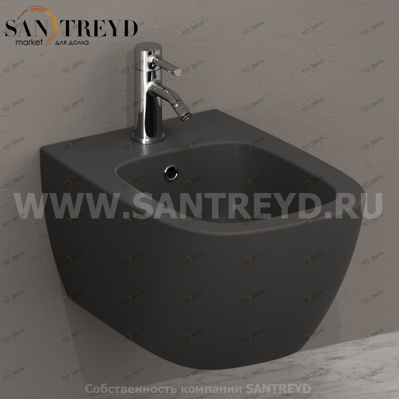 GNS10SK Биде подвесное GENESIS Ceramica Globo