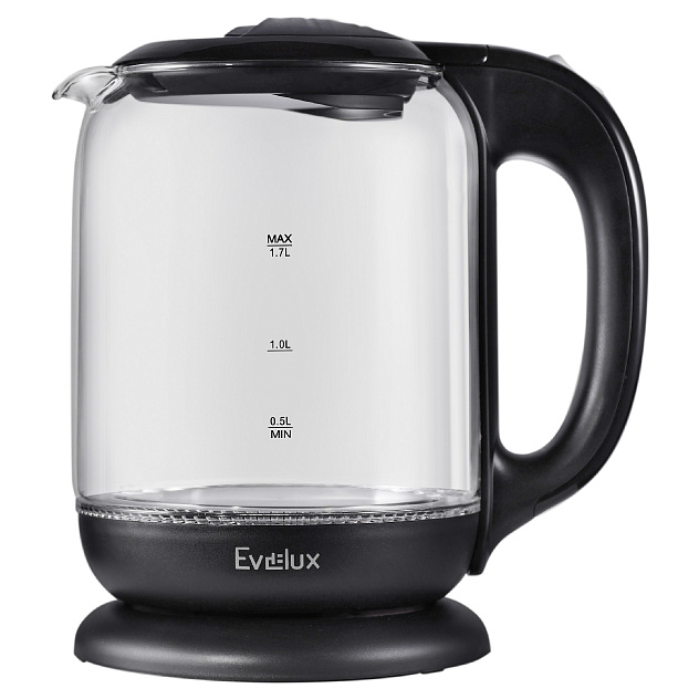 9160739 Электрочайник Evelux EWK 0902 G черный STDN-0095447