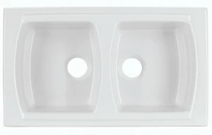 722300 Подвесная раковина настенная прямоугольная Sanindusa Lusitano белая