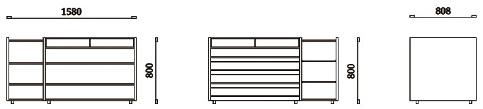 Febal Casa Модульная угловая гардеробная из меламина sun-id-1441757 - Вид №2