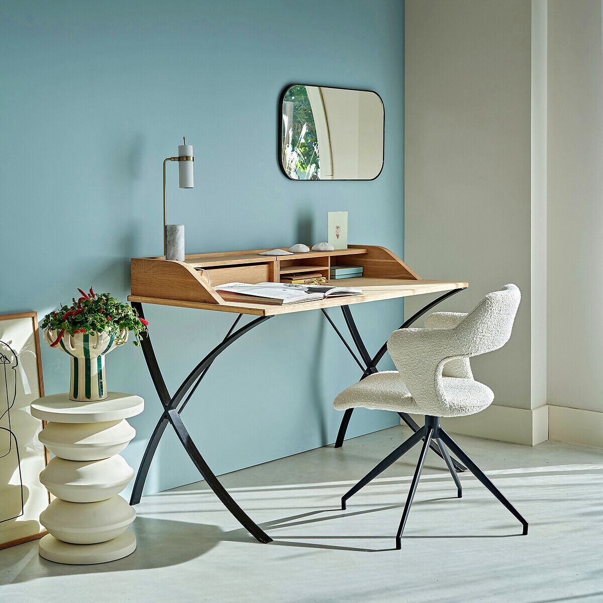 Поворотный стул с подлокотниками AMPM Asyar ARCH-00149784 - Вид №4