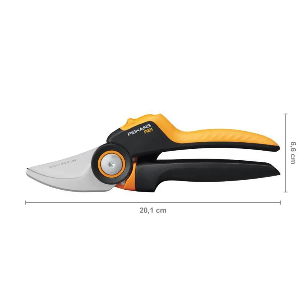 Секатор плоскостной Fiskars Xseries Powergear M P921 ø25 мм STLM-2014251 - Вид №2