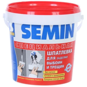 Шпатлевка для выбоин трещин Semin 1.5 кг 81964407 STLM-2041051
