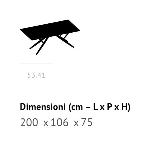 Обеденный стол из нержавеющей стали и SuperMarmo Bontempi Casa BRIDGE ARCH-00133950 - Вид №14
