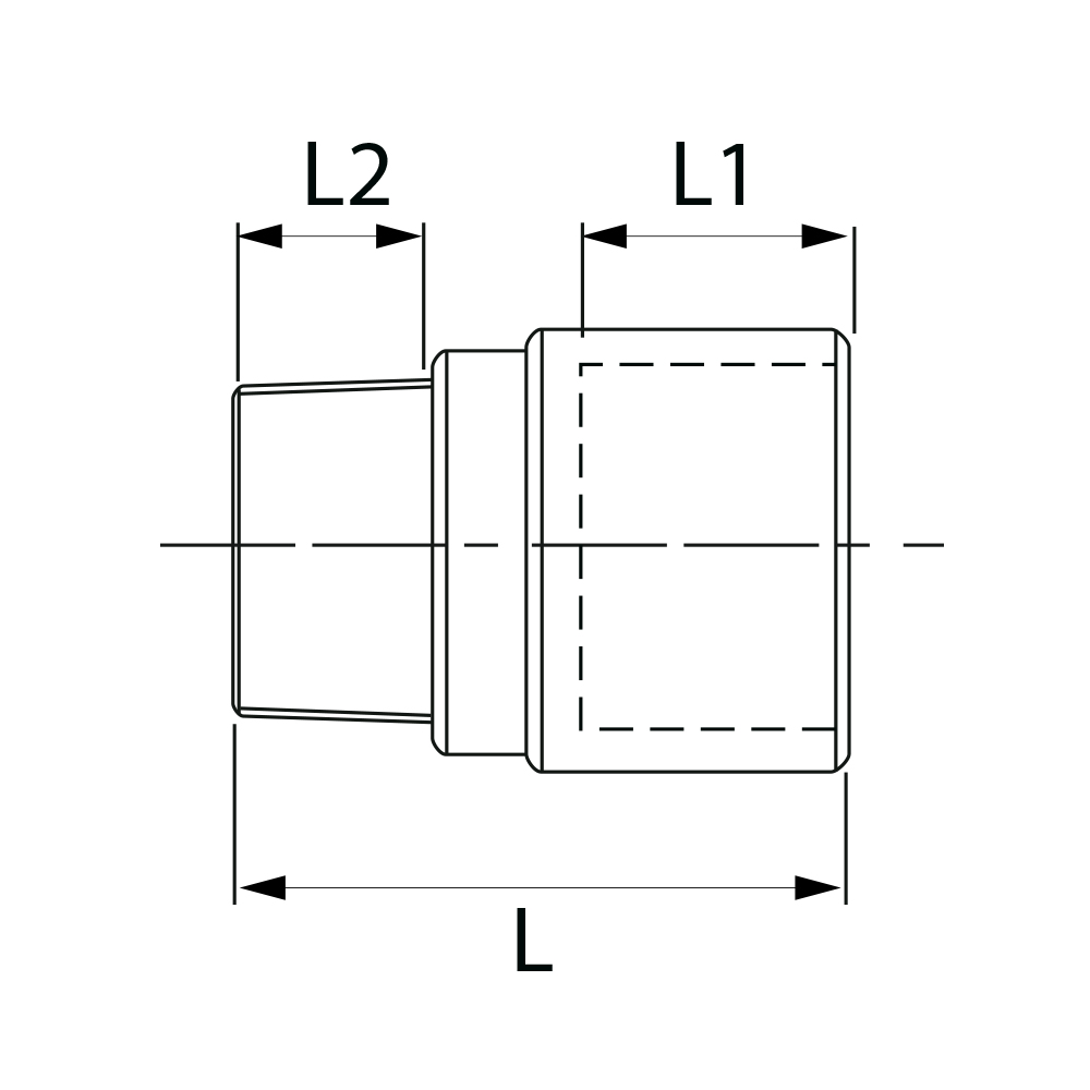 8243004002000 Редукционные вставки Tece  - Вид №1