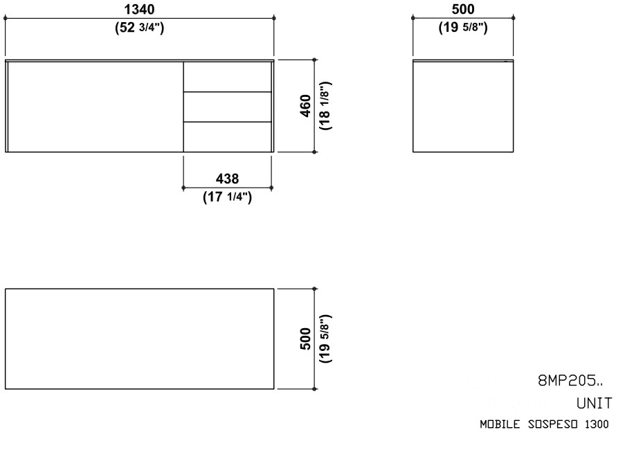 Kos by Zucchetti Подвесная тумба под умывальник Morphing sun-id-1448190 - Вид №5