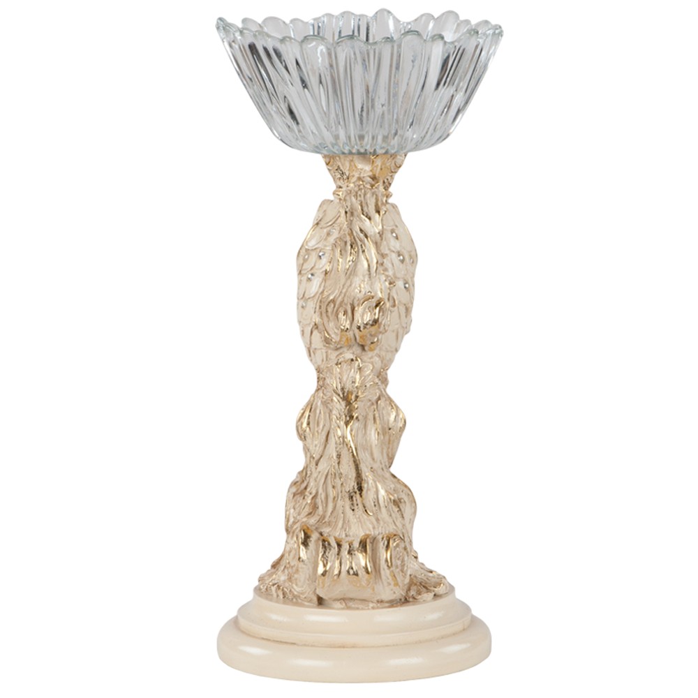 52019 Фруктовница-конфетница Заветное желание Айвори BOGACHO 4627138240144 - Вид №3