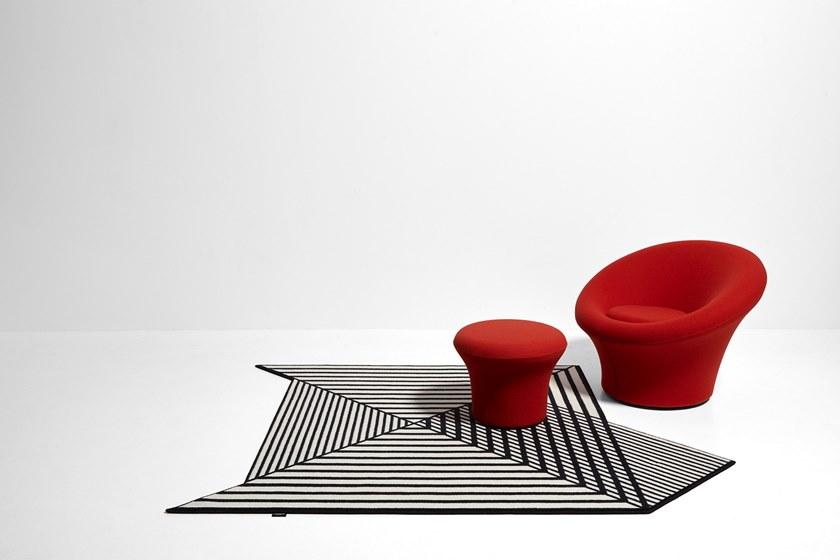 Antonio Lupi Design Ковер из бархата в полоску Tramato Tr652 Antoniolupi  - Вид №2