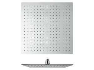 Квадратная потолочная душевая головка из нержавеющей стали с системой защиты от накипи