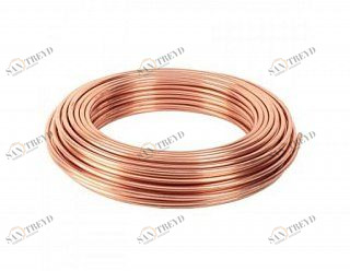 Труба медная Wieland SANCO 10 х 1,0 мм отожженная (бухта, 50 м) 434610100