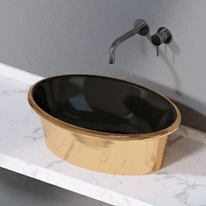 L491252 Накладная раковина на столешницу  овальная A. e T. Italia PRINCESS