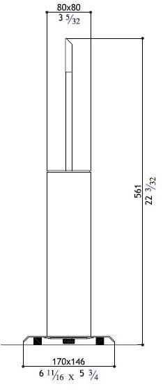 MGS Ершик для унитаза из нержавеющей стали Accessori per bagno sun-id-1419244 - Вид №3