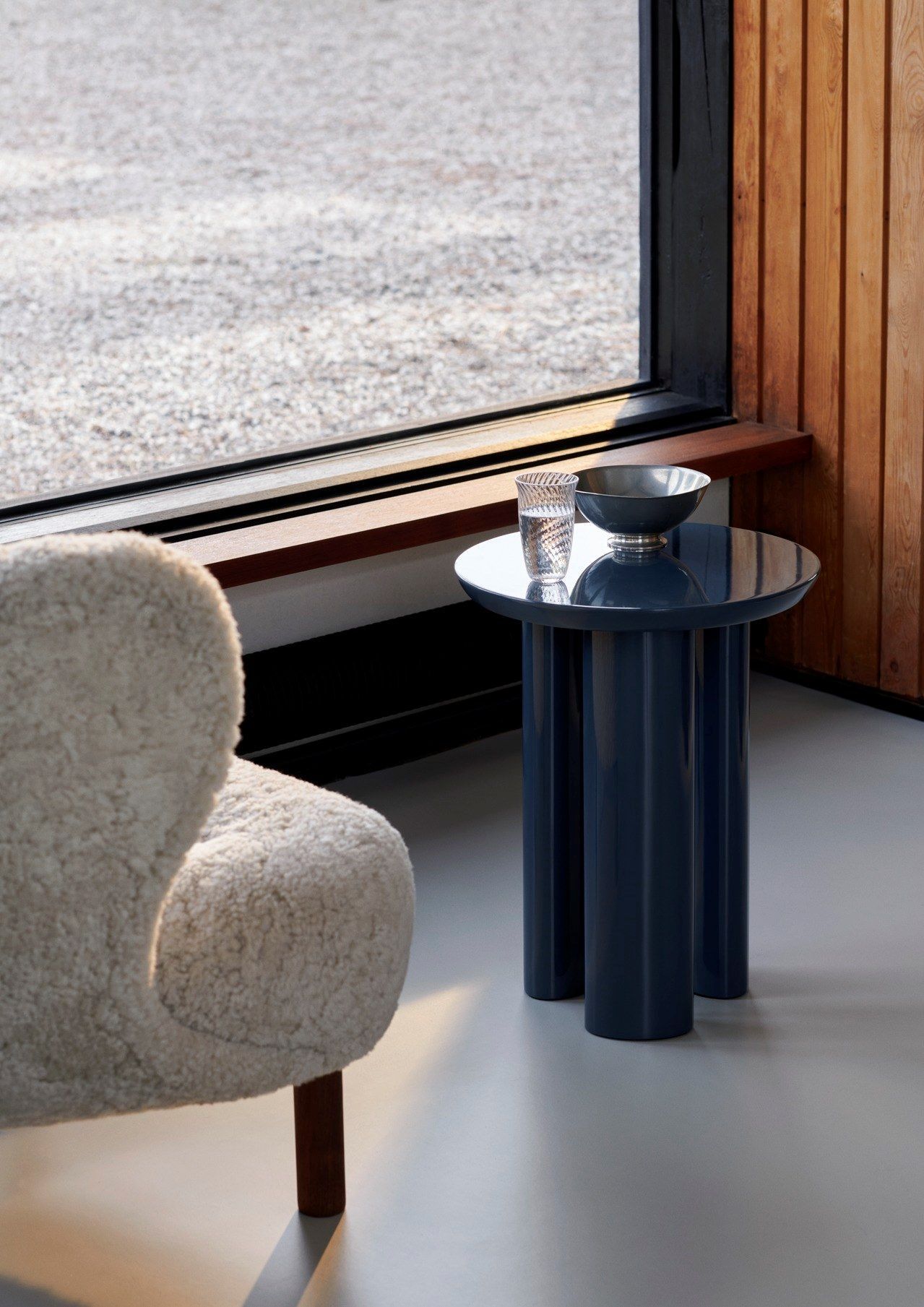 Высокий круглый журнальный столик In Stock &amp ARCH-00049606 - Вид №10