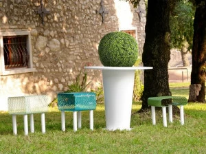 GARDA DESIGN Кашпо для общественных мест / стол для общественных мест из листового металла Wonderland