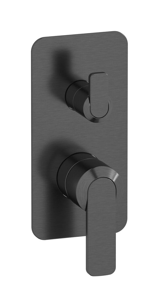 Однорычажный смеситель для душа с 2 отверстиями и переключателем IB C-67 ARCH-00147339 - Вид №4