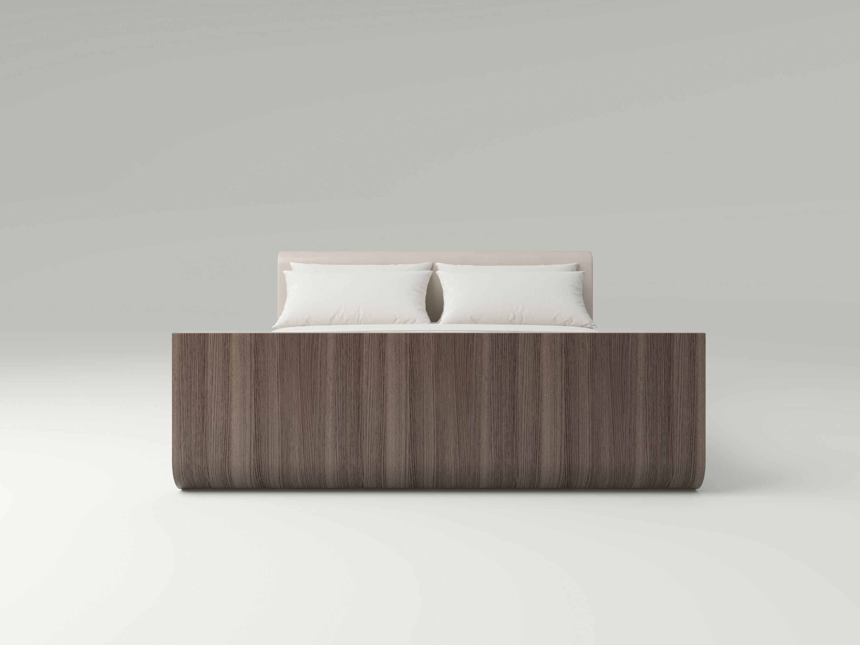 Дубовая двуспальная кровать NITZAN HOME GIGI ARCH-00053794 - Вид №1