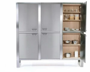 Lgtek Отдельностоящий кухонный модуль из нержавеющей стали Window