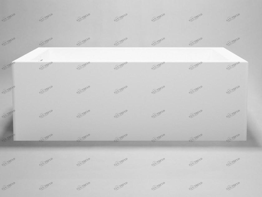 Blu Bathworks® Прямоугольная акриловая ванна Box Bt8001