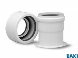 KHG71408901 Переходной комплект на раздельные трубы полипропиленовый, диам. 80 мм, HT (KHG71408901) BAXI
