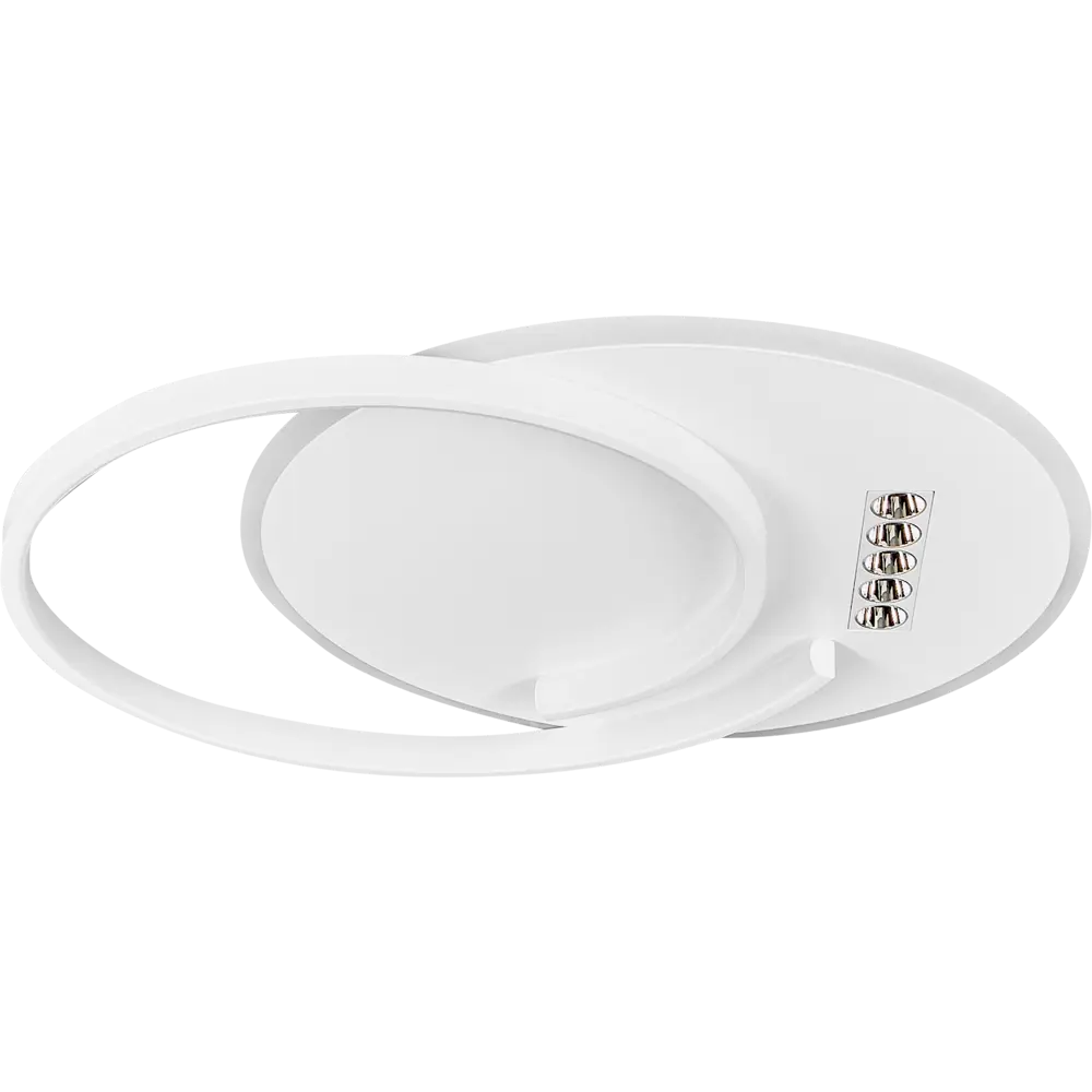 Умная люстра потолочная светодиодная Schaffner Seni 2960-500 10 Вт регулируемый белый свет цвет белый STLM-2131849 - Вид №5