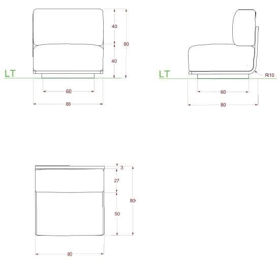 Кресло Viscio Urban Design Air ARCH-00047863 - Вид №3