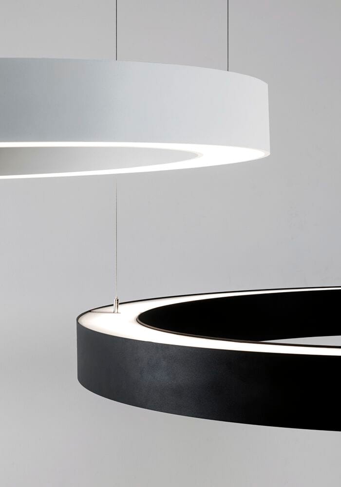 Алюминиевый светодиодный подвесной светильник Rossini Illuminazione Cercle ARCH-00071761 - Вид №4