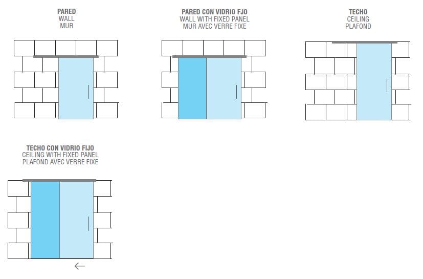 Система раздвижных дверей Saheco ESSENTIAL GLASS XXL ARCH-00116960 - Вид №2