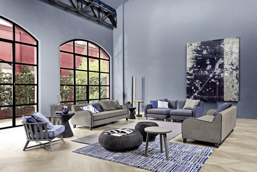 Gervasoni Круглый деревянный журнальный столик Gray sun-id-1387502 - Вид №5