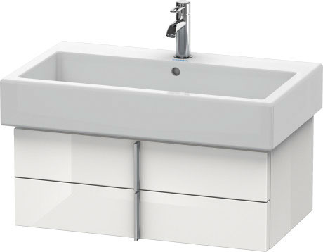 VE620602222 Тумбочка подвесная Vero #VE6206 750 x 431 мм Белый глянцевый декор Duravit - Вид №2