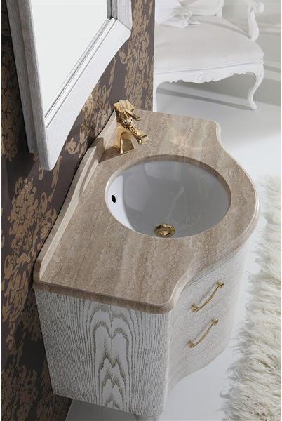 LEGNOBAGNO Тумба под умывальник из дерева с ящиками Decò classic sun-id-1402290 - Вид №2