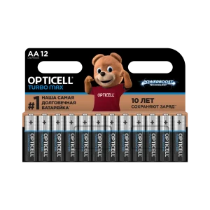 Батарейка алкалиновая Opticell Turbo Max LR03 AA 12 шт. 89446270 STLM-2102178