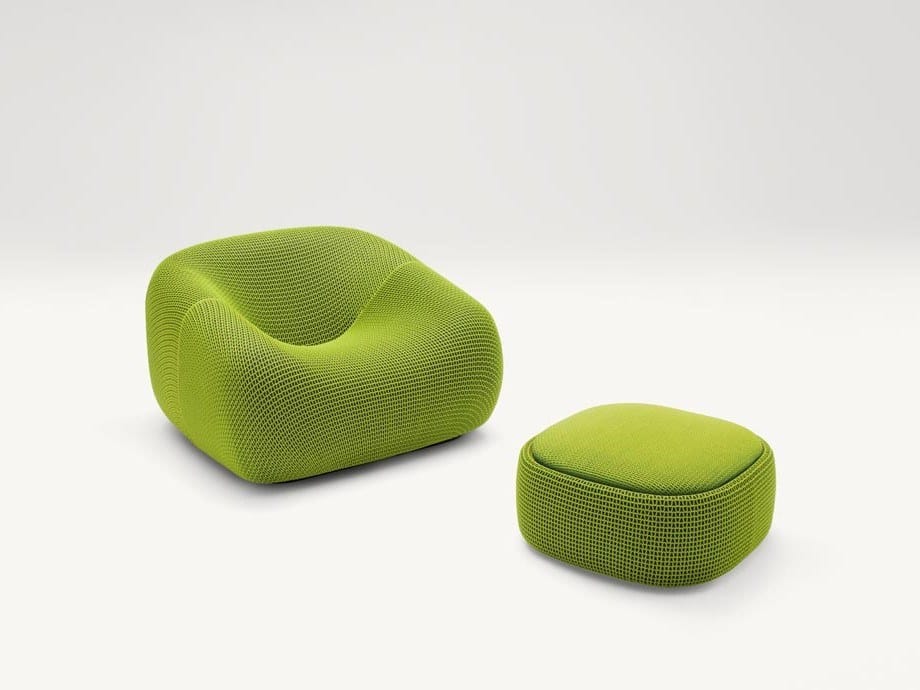 Квадратный садовый пуфик Paola Lenti ARCH-00137439 - Вид №1