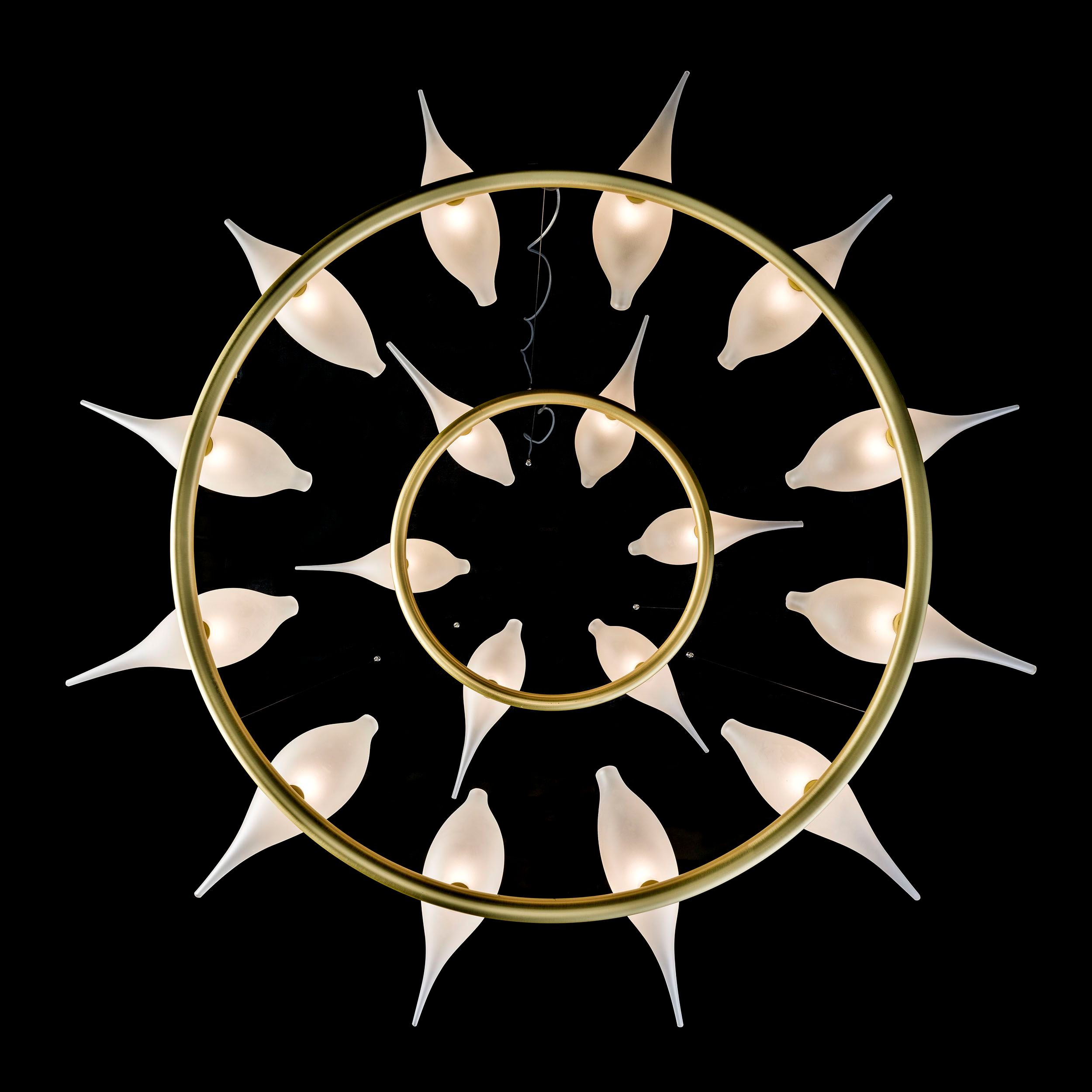 Подвесной светильник ручной работы из дутого стекла MULTIFORME Light Of Love ARCH-00009286 - Вид №1