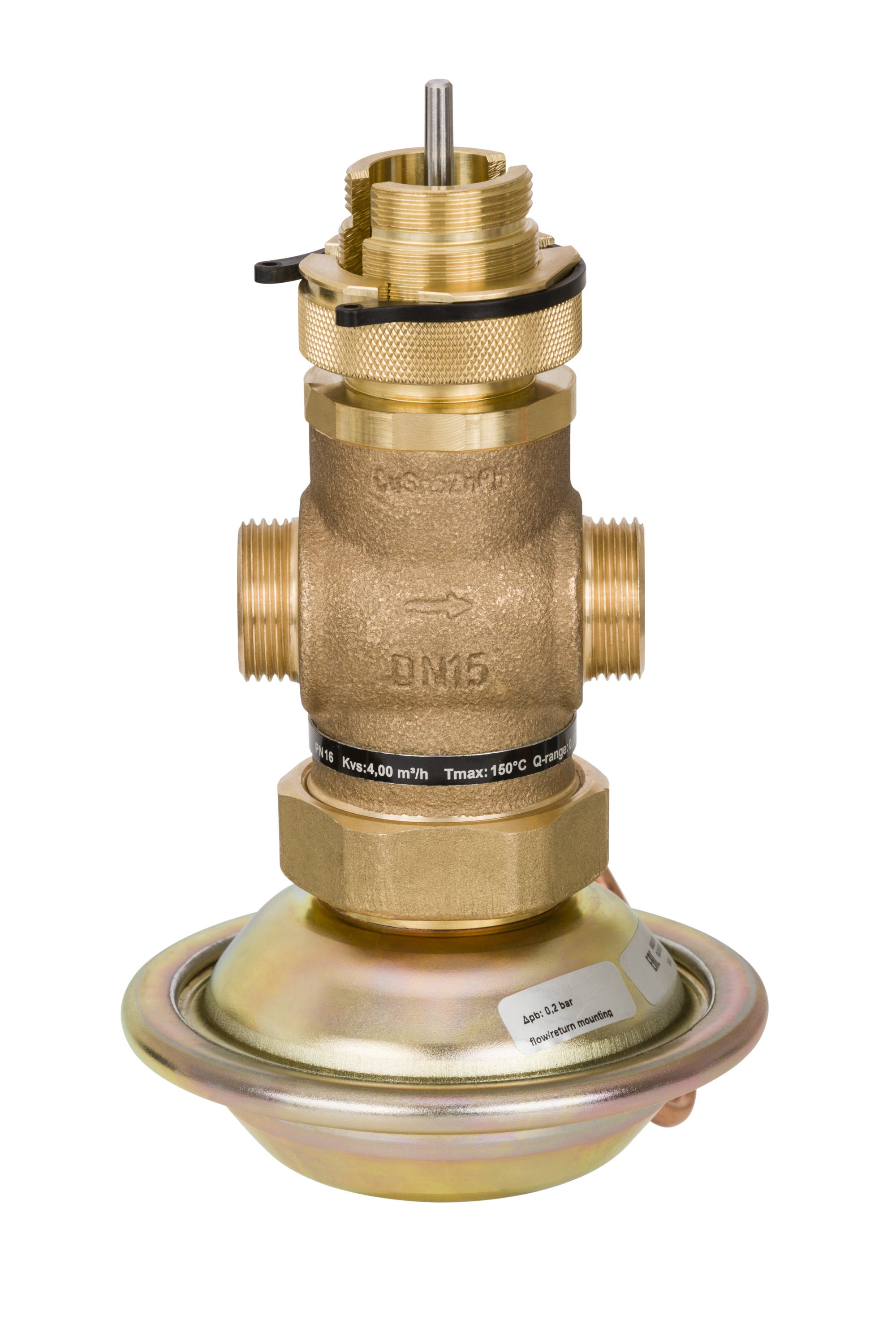 Danfoss Клапан регулирующий комбинированный AVQM с наружной резьбой или фланцевый Комб. р-рAVQM PN16 32/10//0,2/резьб. 003H6740  - Вид №3