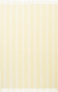 5000534 Одеяло Throw Blanket Candy Stripe Pale Yellow Normann Copenhagen