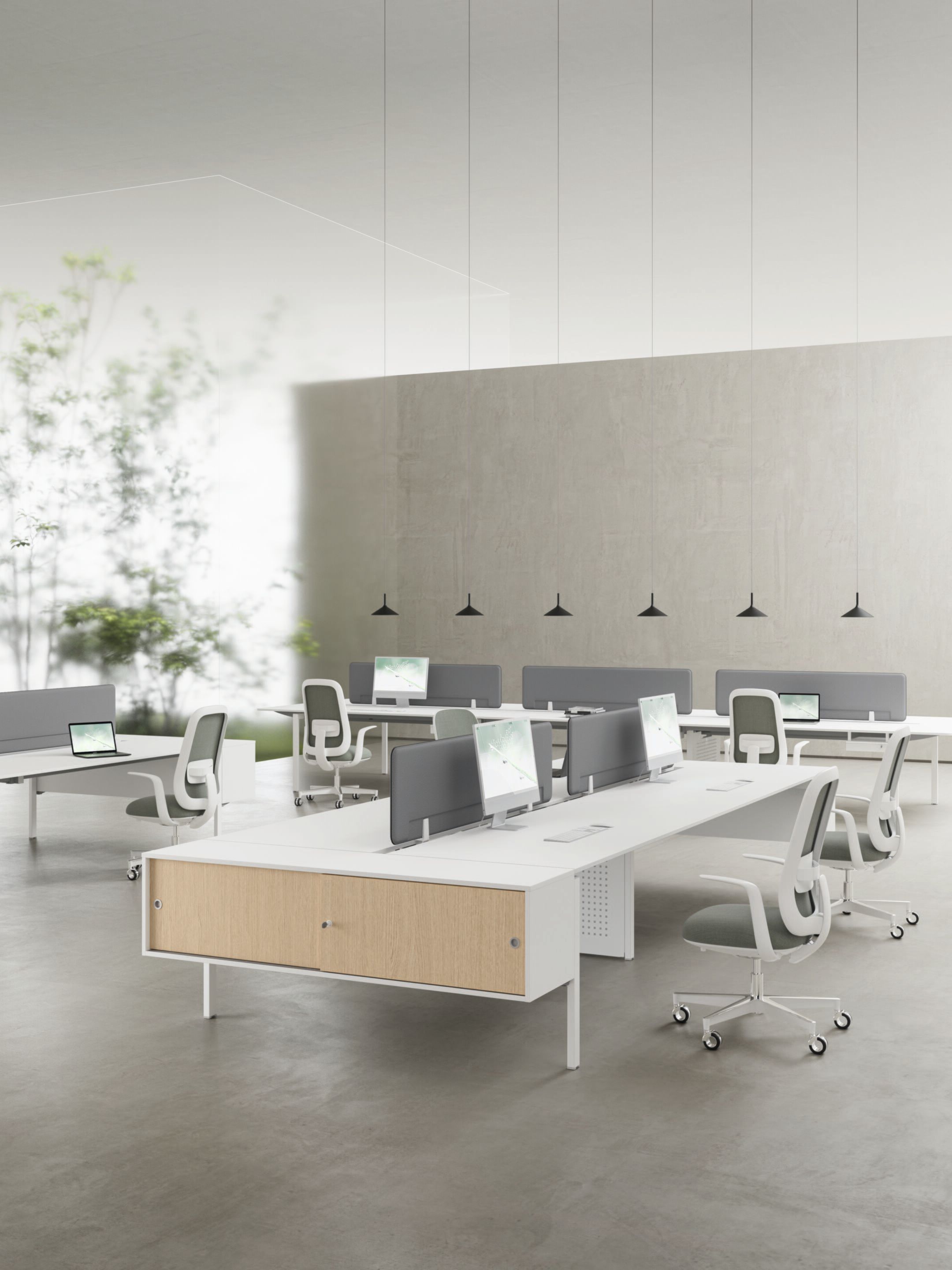 Секционный стол из меламина и металла DVO DV802 ARCH-00099579 - Вид №1