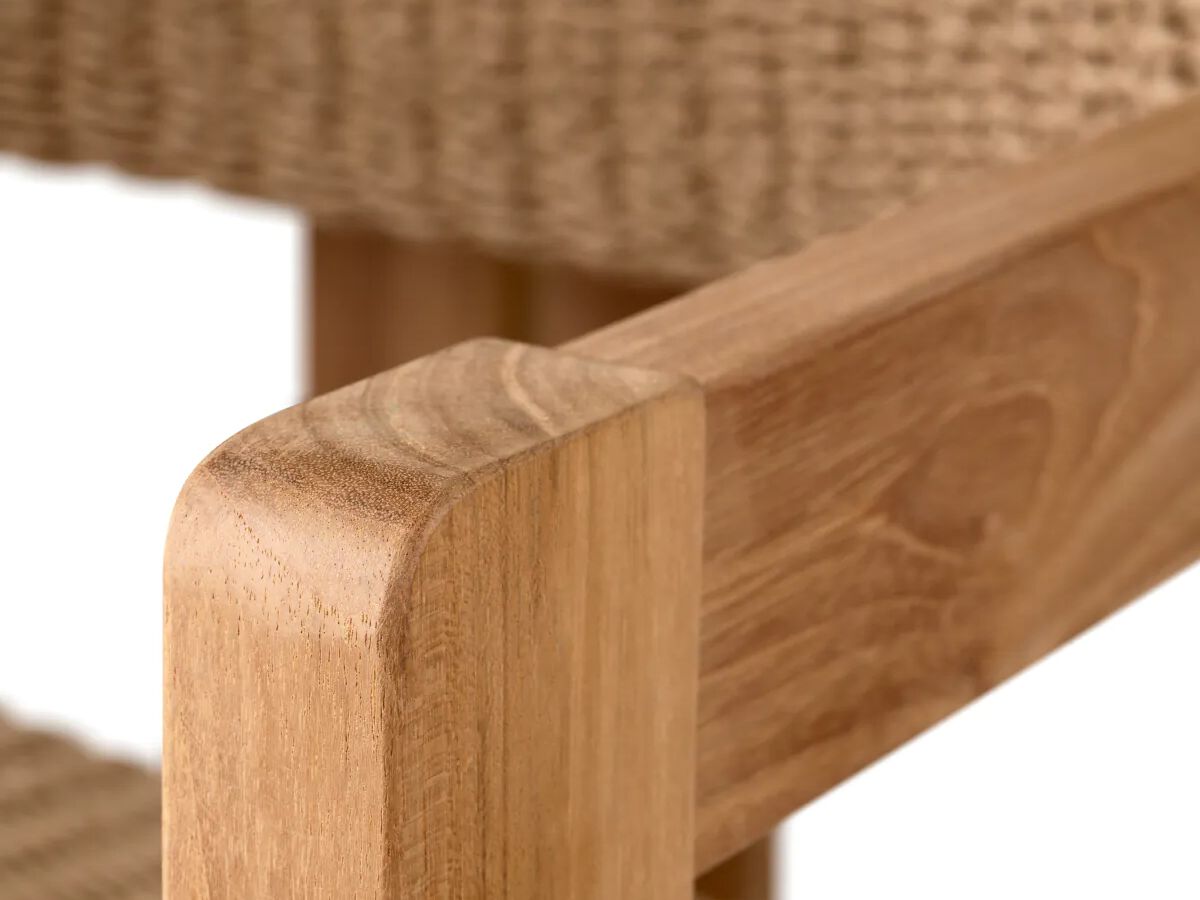 Стул для сада из тикового дерева с подлокотниками Eichholtz Donato ARCH-00060915 - Вид №4