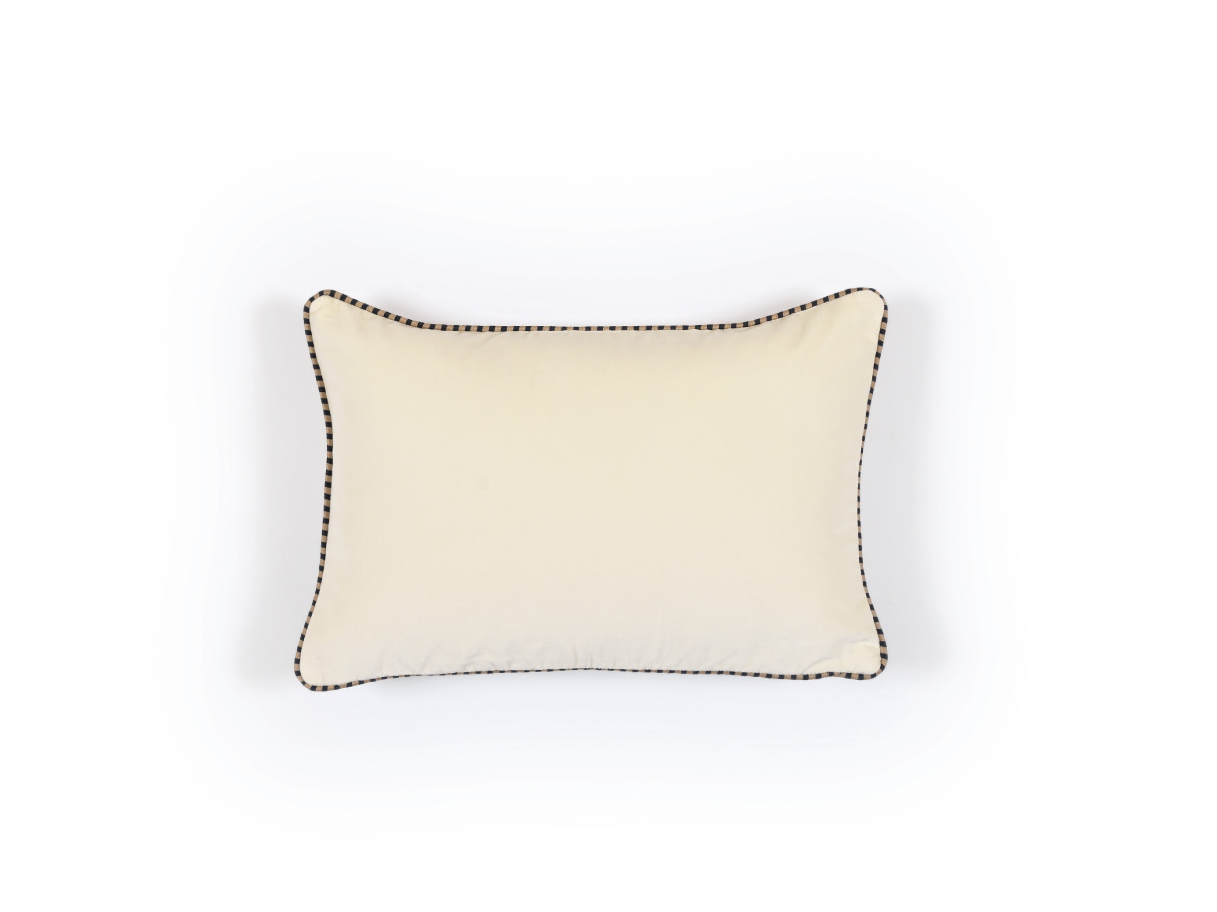 Бархатная прямоугольная однотонная подушка Élitis OLYMPE ARCH-00040319 - Вид №1